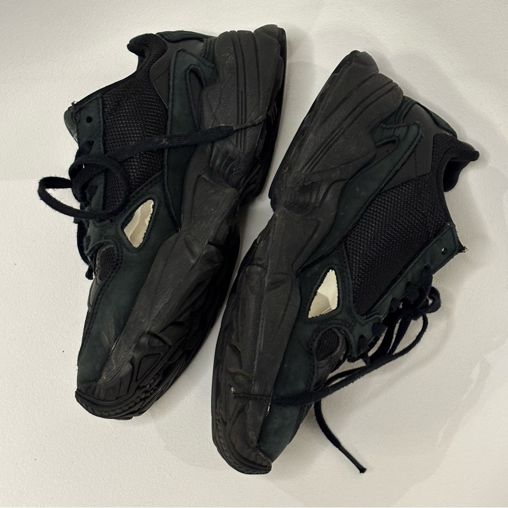 Adidas Triple Black Athletic Shoes - Picture 4 of 5